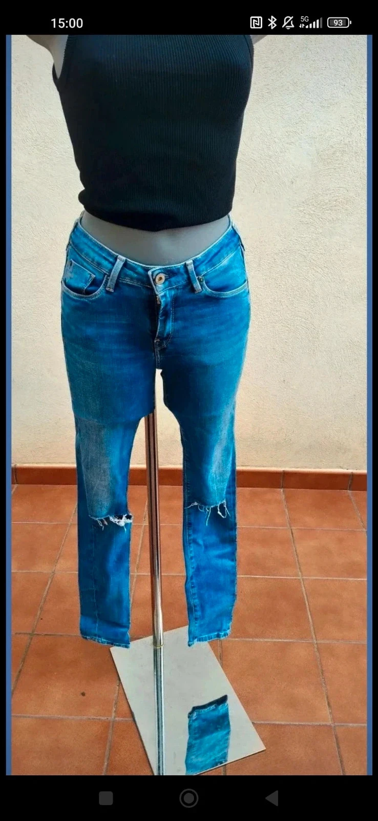 Jeans Pepe Jeans "Regent" com rasgos nos joelhos - Tamanho W26 / L30 – photo 7